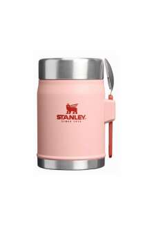 Stanley Classic Legendary Kaşıklı Yemek Termosu | 0.4L / 14Oz Pembe 10-11353-0111