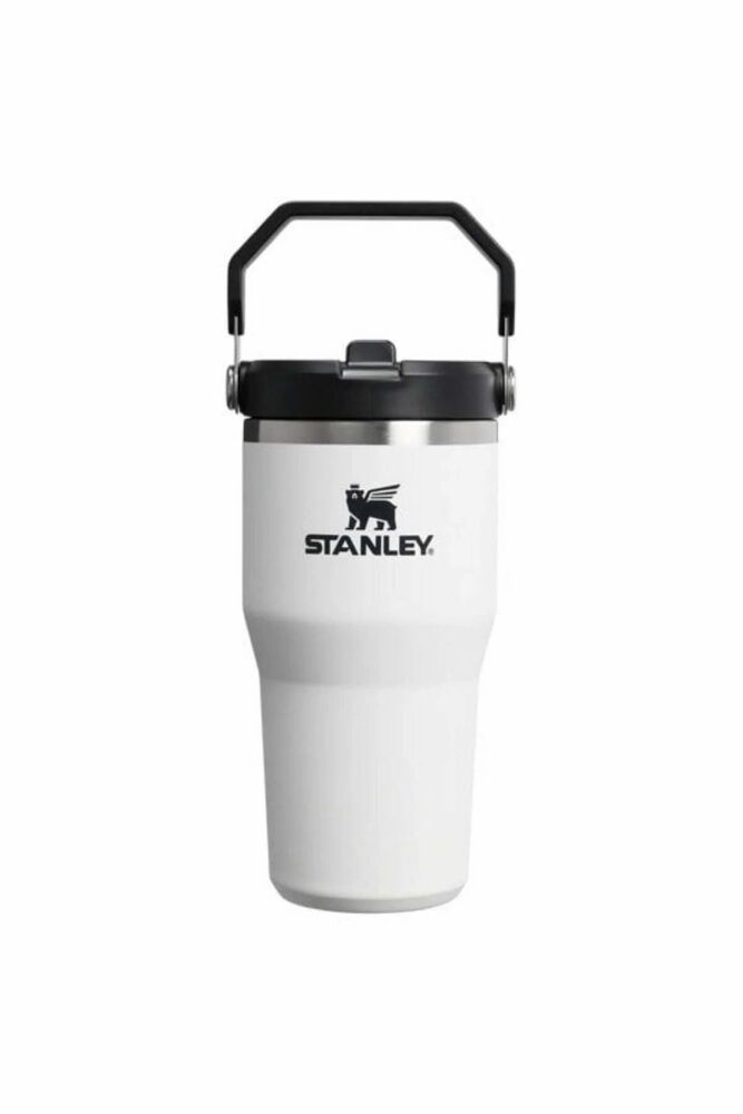 Stanley IceFlow™ Flip Straw 2.0 Tumbler Pipetli Termos | 0.60 L / 20Oz Beyaz 10-13425-0117