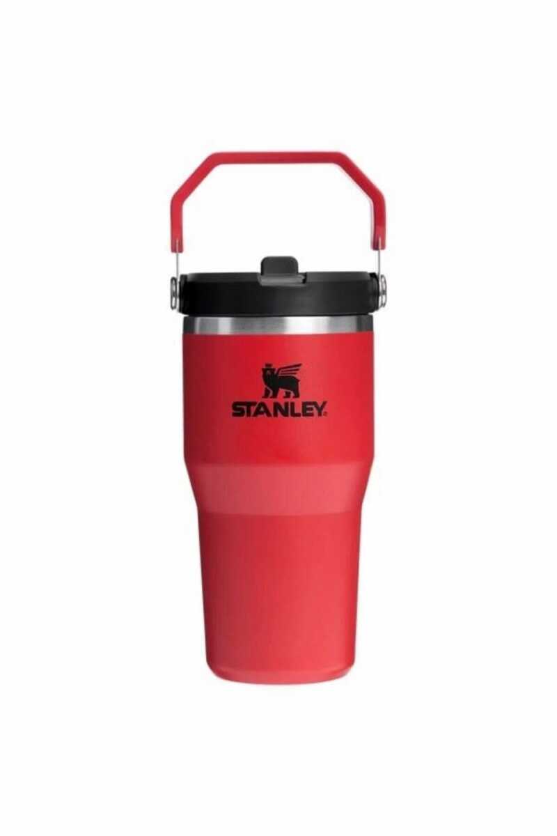 Stanley IceFloW Flip Straw2.0 Tumbler Pipetli Termos | 0.60 L / 20Oz Kırmızı 10-13425-0131 - 1