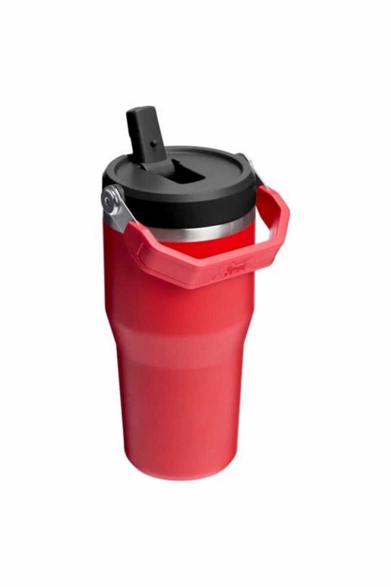Stanley IceFloW Flip Straw2.0 Tumbler Pipetli Termos | 0.60 L / 20Oz Kırmızı 10-13425-0131 - 2