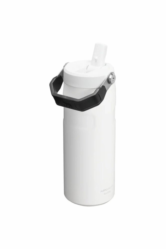 Stanley The IceFlow™ Flip Straw 2.0 Pipetli Termos Bardak 0,47 LT / 16Oz Beyaz 10-12110-0205 (1)