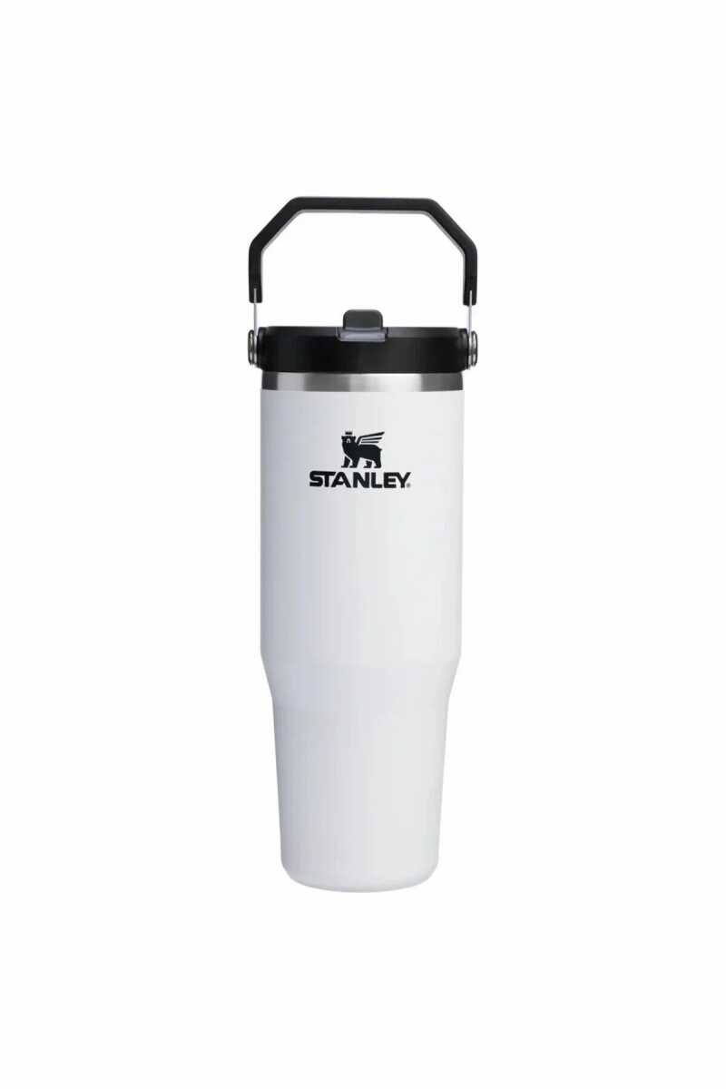Stanley The IceFlow Flip Straw 2.0 Pipetli Termos Bardak 0,89 LT / 30Oz Beyaz 10-13424-0195 - 1