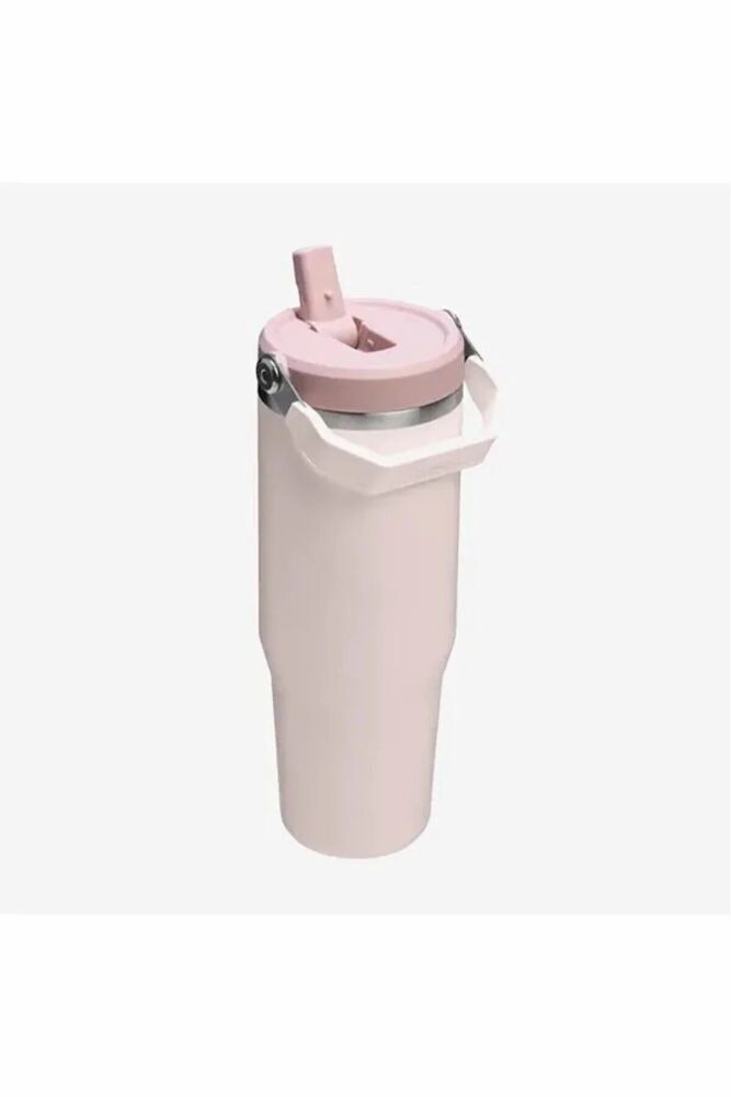 Stanley The IceFlow™ Flip Straw 2.0 Pipetli Termos Bardak 0,89 LT / 30Oz Pembe 10-12043-070 (1)