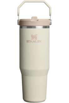 Stanley The IceFlow™ Flip Straw 2.0 Pipetli Termos Bardak 0,89L/30Oz Bej 10-13424-0197