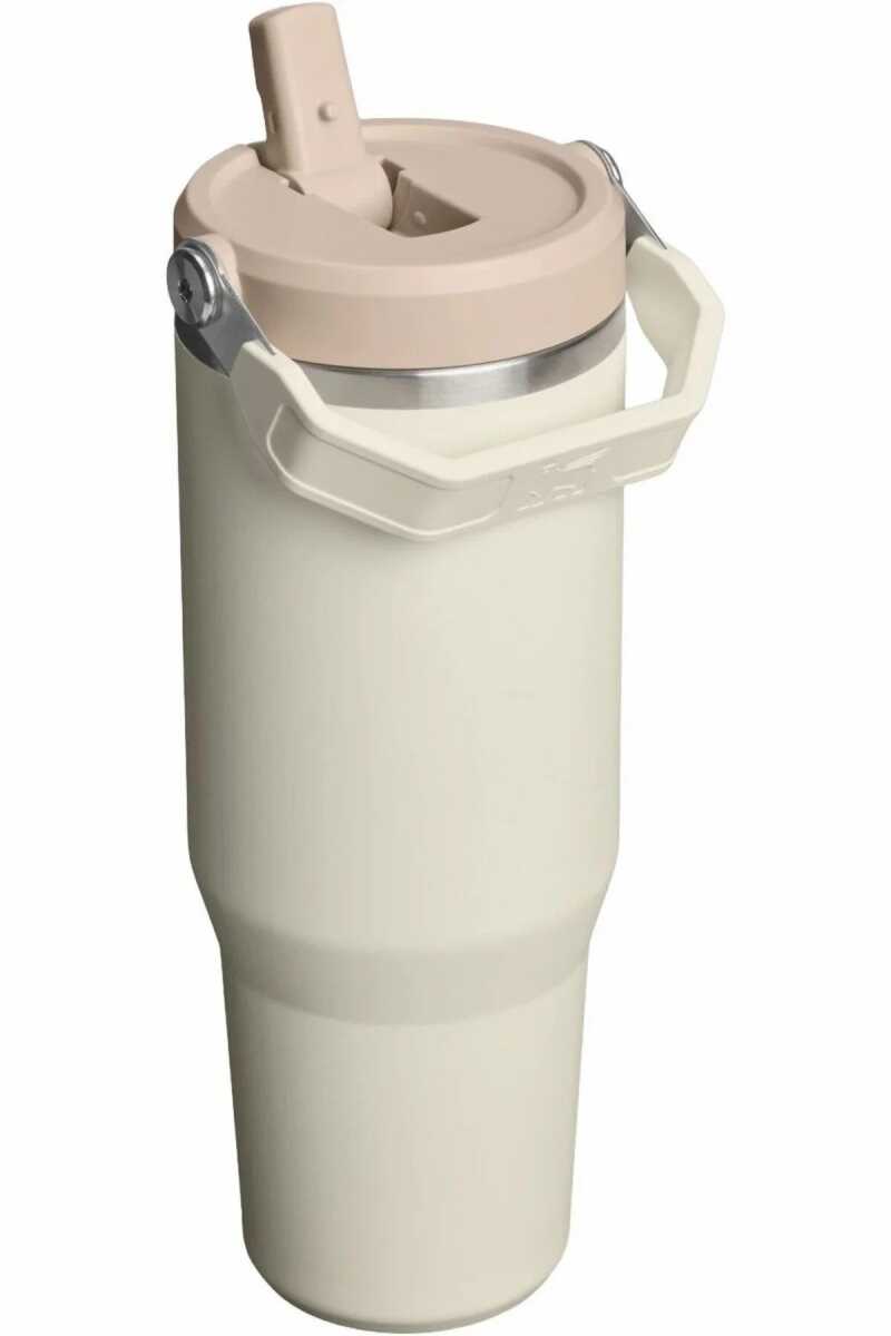 Stanley The IceFlow™ Flip Straw 2.0 Pipetli Termos Bardak 0,89L/30Oz Bej 10-13424-0197 - 2