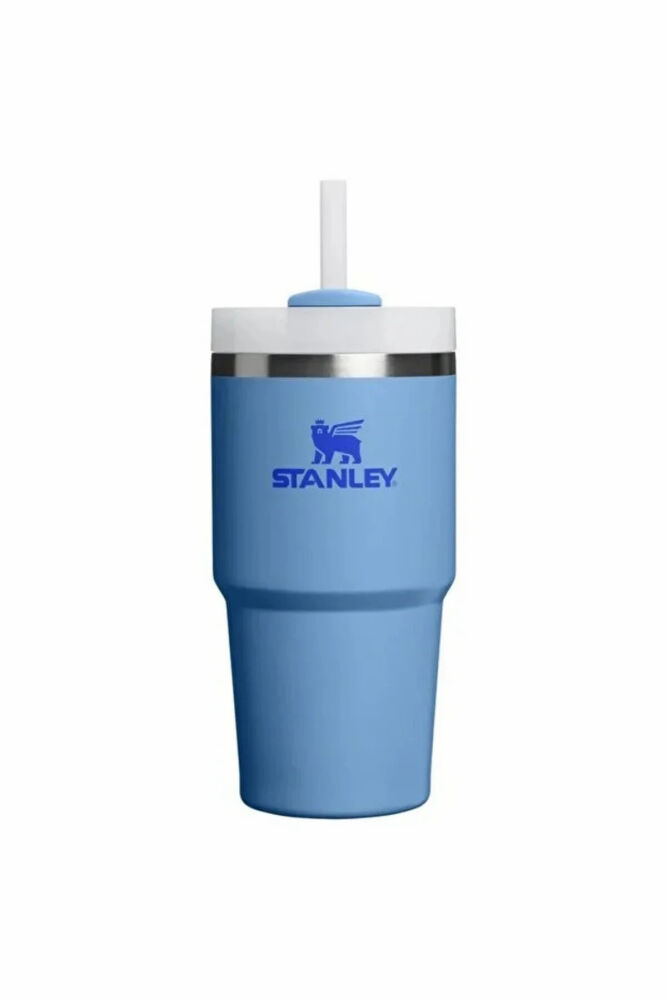 Stanley The Quencher H2.O Flowstate Pipetli Termos Bardak 0.59 L/20Oz Mavi 10-21041-0075