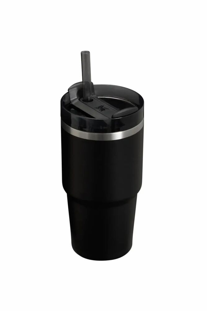 Stanley The Quencher H2.O Flowstate™ Tumbler Pipetli Termos Bardak 0.59 Lt / 20Oz Siyah 10-10826-305 (1)