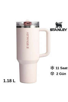 Stanley The Quencher ProTour Flip Straw Tumbler Pipetli Termos 1,18 L/40Oz Pembe 10-21126-0123 
