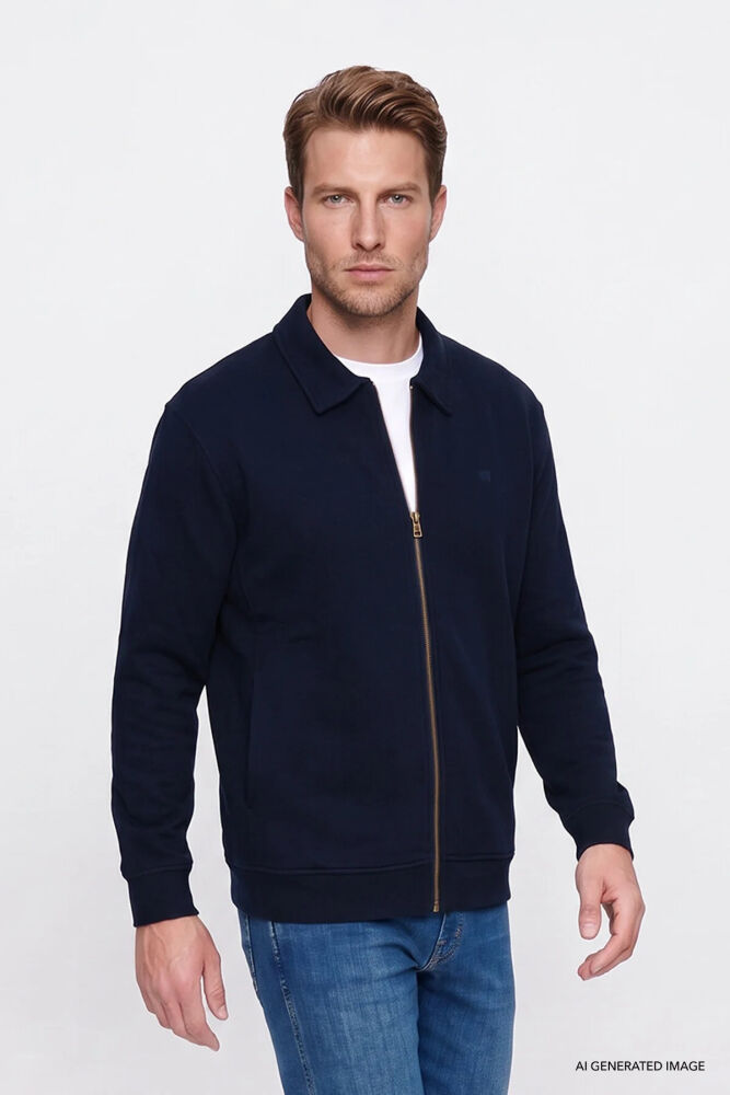 Wangler Selanik Full Zip Erkek Sweatshirt W2620068410