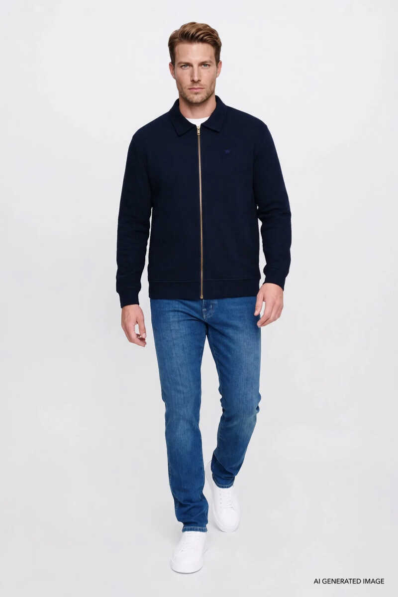 Wangler Selanik Full Zip Erkek Sweatshirt W2620068410 - 2