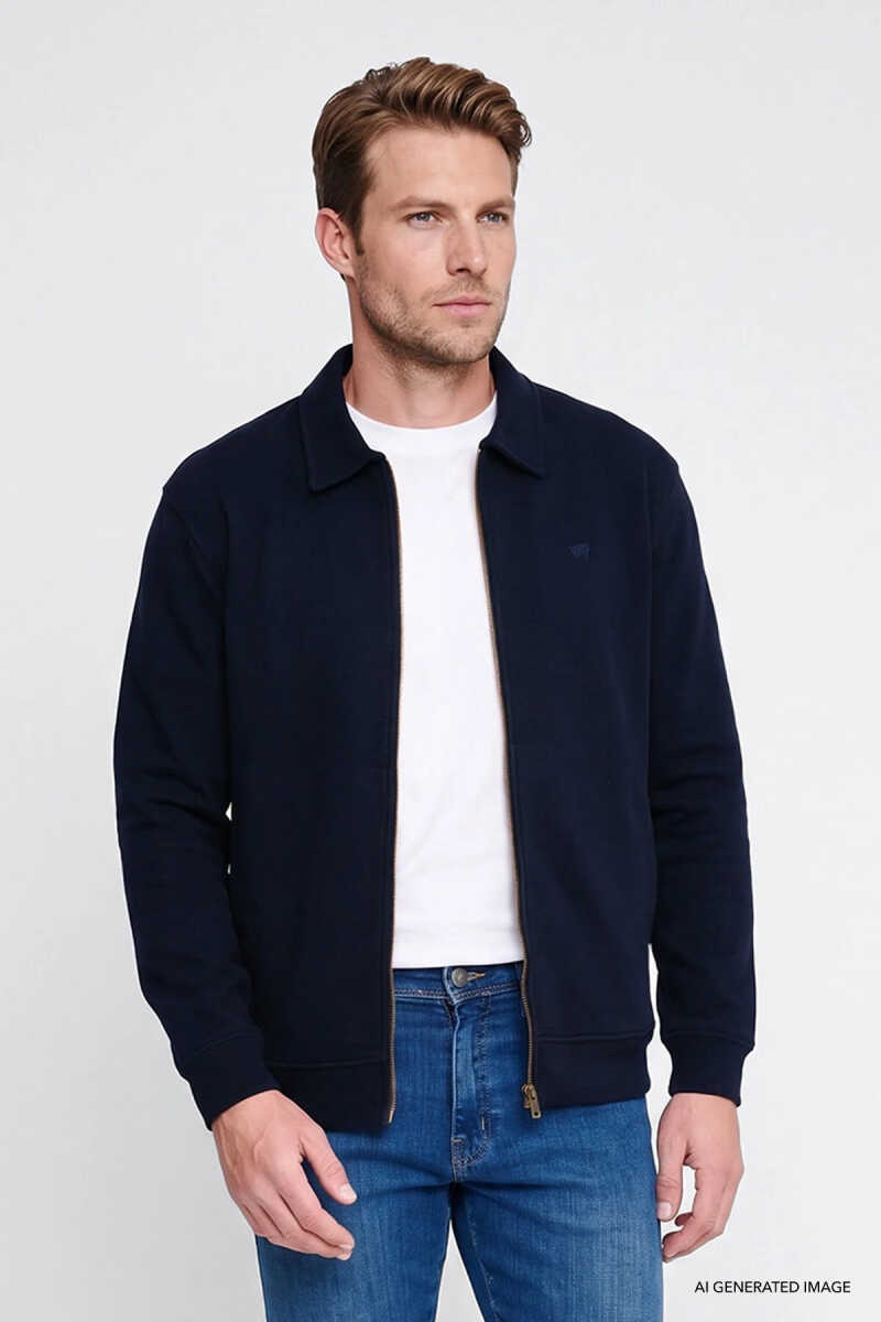 Wangler Selanik Full Zip Erkek Sweatshirt W2620068410 - 3