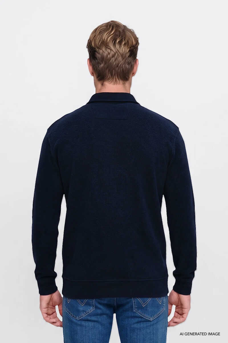 Wangler Selanik Full Zip Erkek Sweatshirt W2620068410 - 5