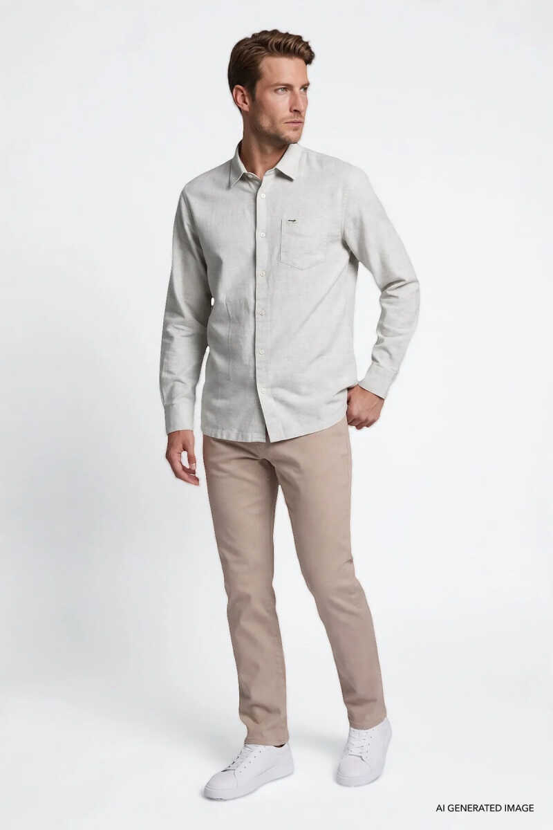 Wrangler Düz Erkek Gömlek W2520584035 - 2