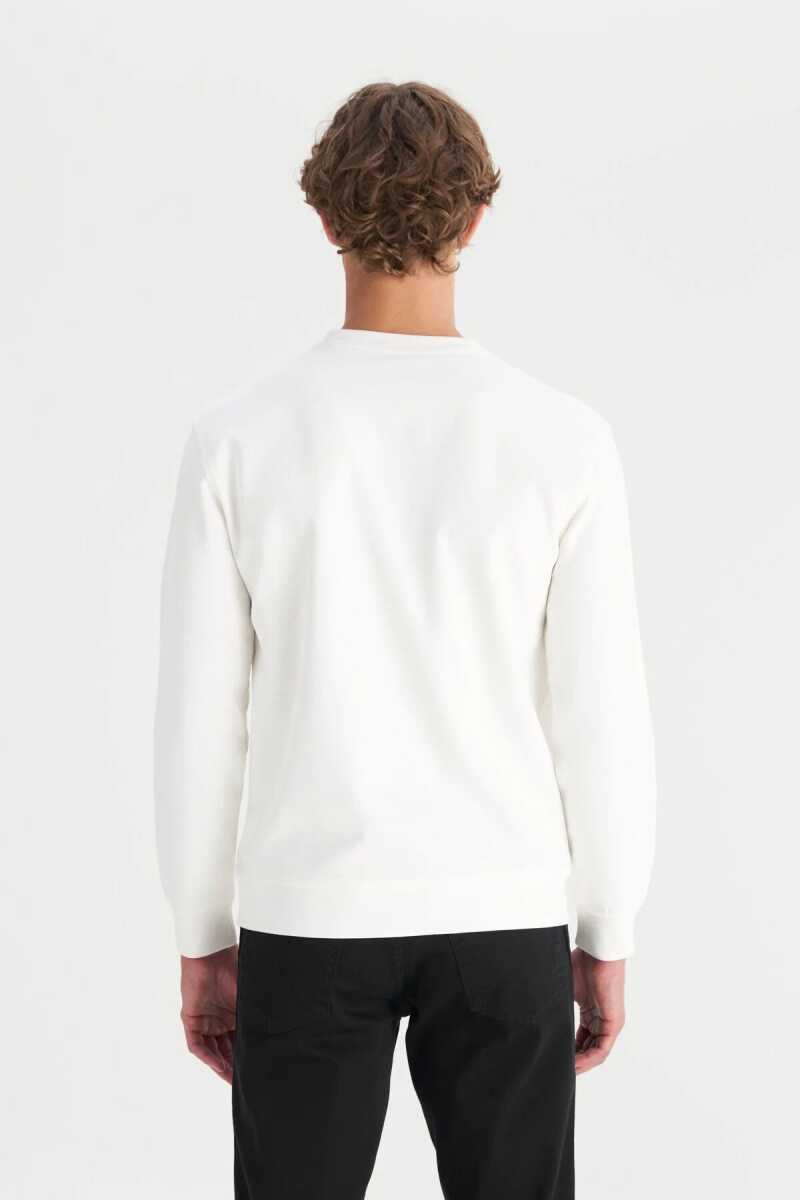 Wrangler Erkek Interlock Sweatshirt W2520534100 - 5