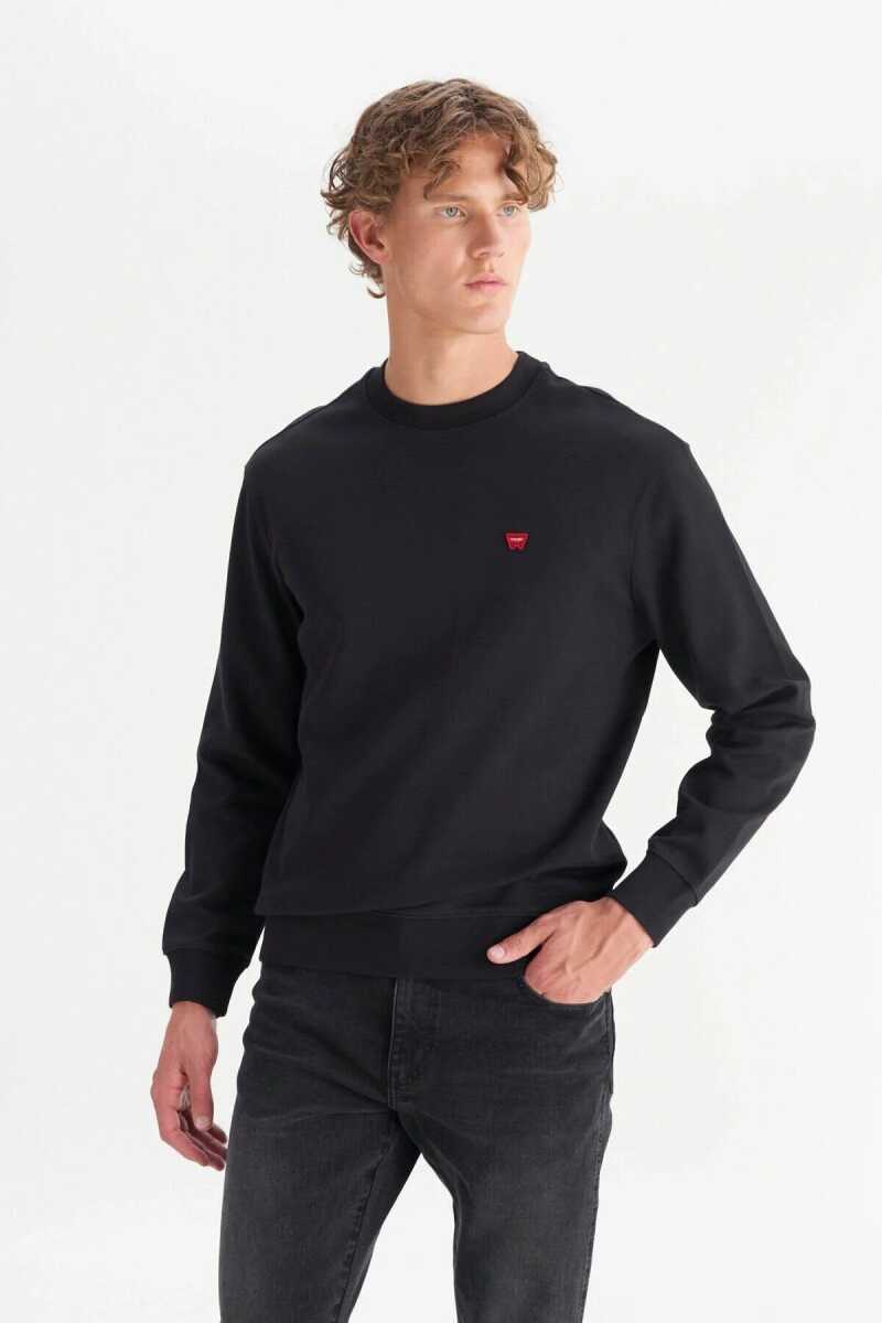 Wrangler Patch Logo Erkek Sweatshirt W2520255001 - 1