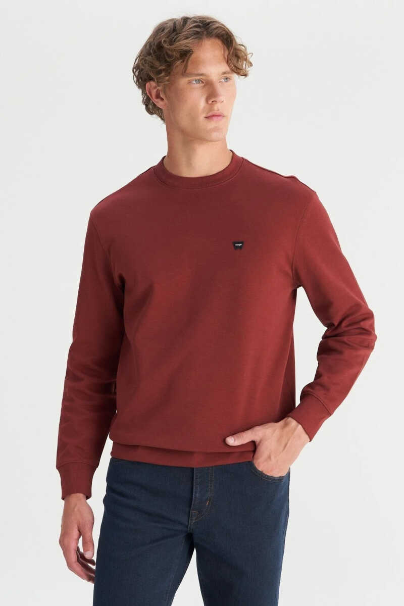 Wrangler Patch Logo Erkek Sweatshirt W2520255169 - 1
