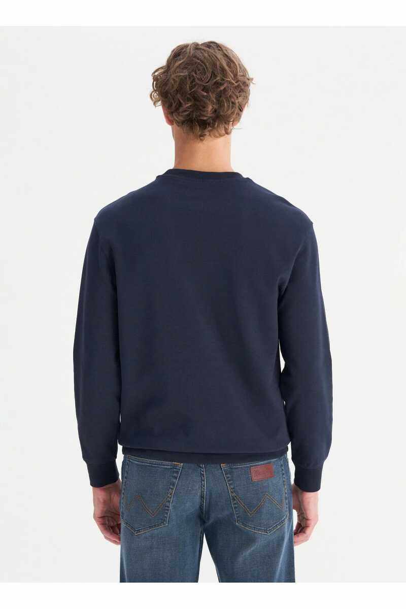 Wrangler Patch Logo Erkek Sweatshirt W2520255410 - 5