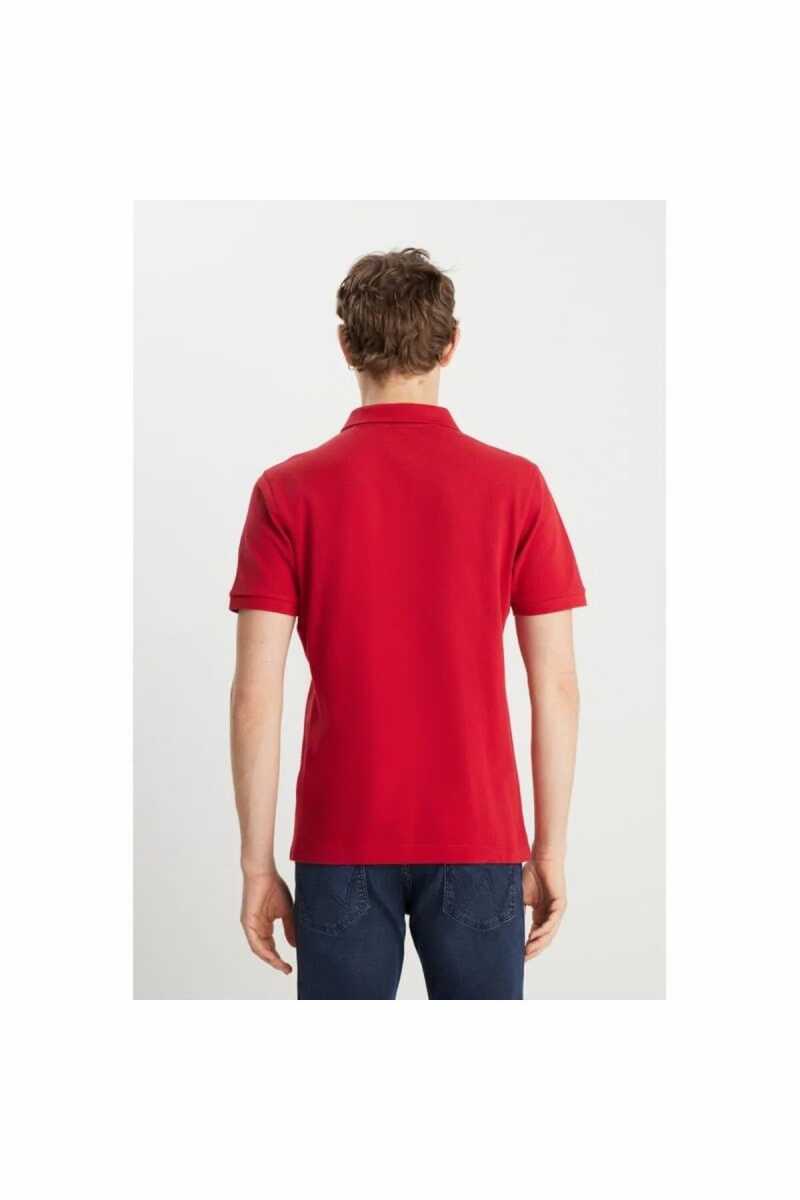 Wrangler Regular Fit Polo Yaka Erkek T-shirt W7D5K4XX2T600 - 4