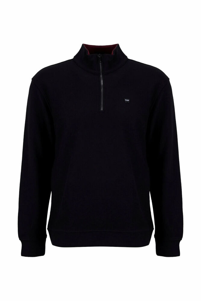 Wrangler Selanik Half Zip Erkek Sweatshirt W2620081001