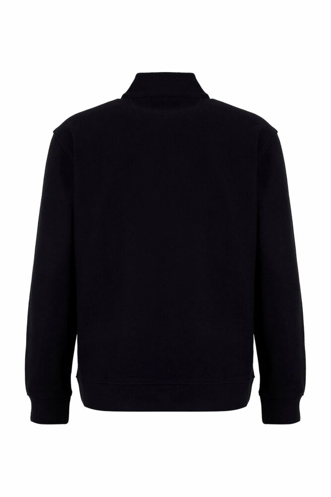 Wrangler Selanik Half Zip Erkek Sweatshirt W2620081001 (1)