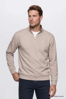 Wrangler Selanik Half Zip Erkek Sweatshirt W2620081500
